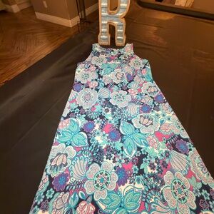 Talbots Floral Mini Dress - Blue, Pink, White